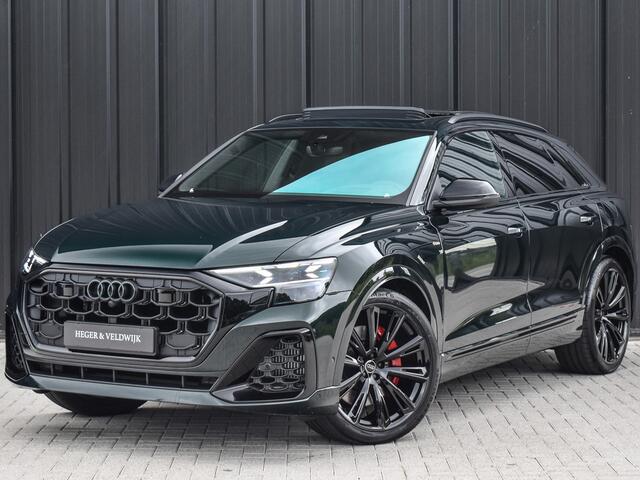 Audi Q8 60 TFSI e QUATTRO PRO LINE S COMPETITION | MEMORY + MASSAGE S-SEATS | PANORAMADAK | B&O ADVANCED | S-SEATS | CARBON | HEAD-UP | 360 CAMERA | ASSISTENT TOUR PACK | AMBIANCE INTERIEUR | SOFT-CLOSE | TREKHAAK | SOFT-CLOSE