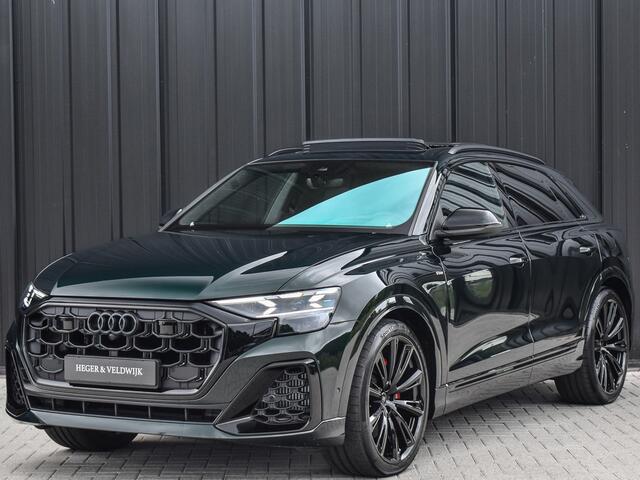 Audi Q8 60 TFSI e QUATTRO PRO LINE S COMPETITION | MEMORY + MASSAGE S-SEATS | PANORAMADAK | B&O ADVANCED | S-SEATS | CARBON | HEAD-UP | 360 CAMERA | ASSISTENT TOUR PACK | AMBIANCE INTERIEUR | SOFT-CLOSE | TREKHAAK | SOFT-CLOSE