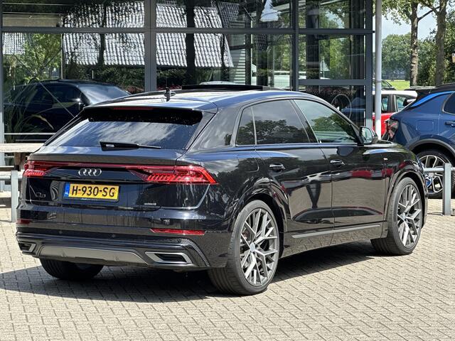 Audi Q8 50 TDI Quattro S-Line/Pano/Luchtvering/B&O/23 inch 4 wielbesturing/Trekhaak