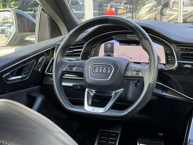 Audi Q8 50 TDI Quattro S-Line/Pano/Luchtvering/B&O/23 inch 4 wielbesturing/Trekhaak