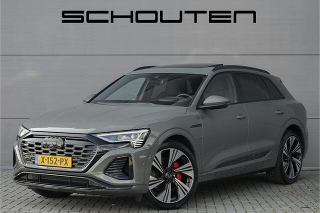 Audi Q8 e-tron 55 Quattro S Edition 115 kWh Pano Leer 360° Camera Trekhaak 22"
