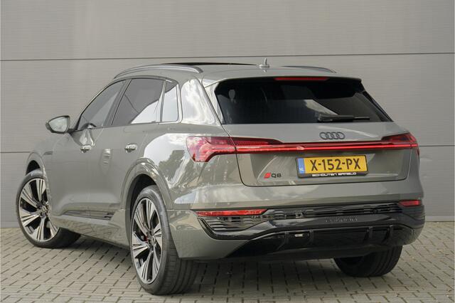 Audi Q8 e-tron 55 Quattro S Edition 115 kWh Pano Leer 360° Camera Trekhaak 22"
