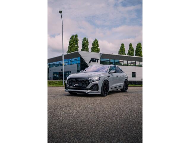Audi Q8 ABT AERO wordt verwacht 60 TFSI e quattro Pro Line S Competition | Advanced onderstel | Audi exclusive | Stoelventilatie + Massage | Sportstoelen plus | Servosluiting | Trekhaak | Sportstoelen plus | Head up