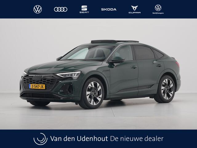 Audi Q8 Sportback e-tron 55 quattro 408pk S-Line Edition 115 kWh Panorama Trekhaak 360 camera Bang & Olufsen Luchtvering Carplay