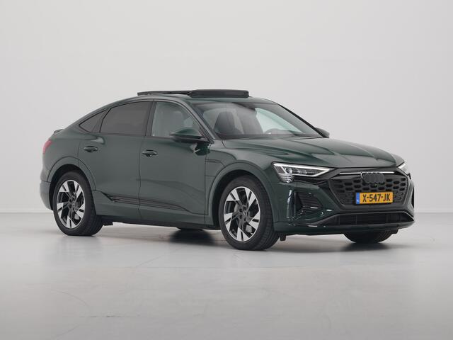 Audi Q8 Sportback e-tron 55 quattro 408pk S-Line Edition 115 kWh Panorama Trekhaak 360 camera Bang & Olufsen Luchtvering Carplay