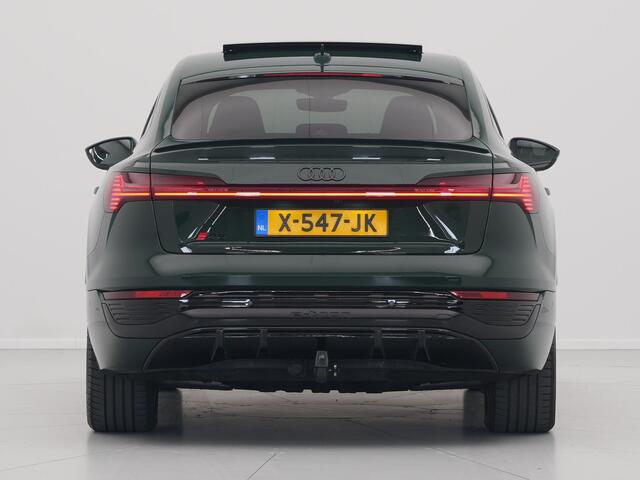 Audi Q8 Sportback e-tron 55 quattro 408pk S-Line Edition 115 kWh Panorama Trekhaak 360 camera Bang & Olufsen Luchtvering Carplay