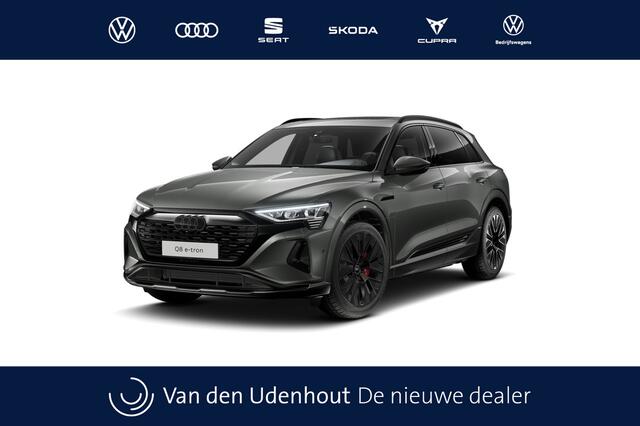 Audi Q8 e-tron 50 quattro 340 1AT Advanced edition Automaat | Glazen panoramadak | Velgen 5-arm-aero 9,5Jx21 | Optiekpakket zwart plus | Privacy glas (donker getint) | Sportstoelen voorin