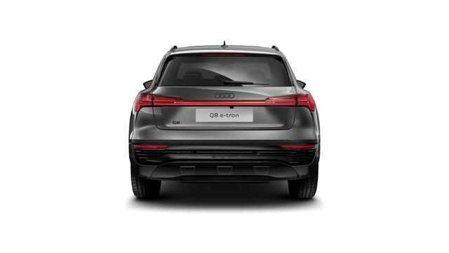 Audi Q8 e-tron 50 quattro 340 1AT Advanced edition Automaat | Glazen panoramadak | Velgen 5-arm-aero 9,5Jx21 | Optiekpakket zwart plus | Privacy glas (donker getint) | Sportstoelen voorin