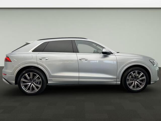Audi Q8 55 TFSI e Quattro Pro S-LINE ** MATRIX, HALF-LEDER, VIRTUAL, ACC, B&O, HuD, LUCHTVERING ** 1e EIG - 5 jaar AUDI GAR - UNFALLFREI ** ** INFORMEER OOK NAAR ONZE AANTREKKELIJKE FINANCIAL-LEASE TARIEVEN **