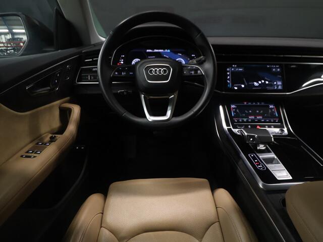 Audi Q8 55 TFSI e quattro Pro Line Plus [SCHUIFKANTELDAK, MEMORY SEATS, ADAPTIVE CRUISE CONTROL, PDC V+A, CAMERA, BANG & OLUFSEN, APPLE CARPLAY, ANDROID AUTO, NIEUWSTAAT]