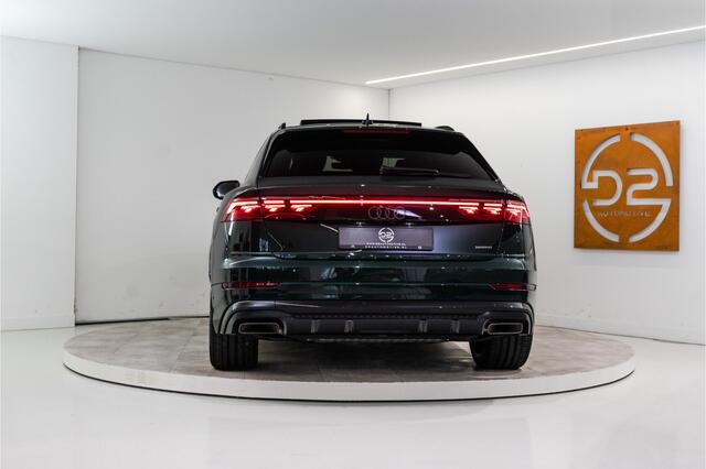 Audi Q8 60 TFSI E Quattro S-Edition Competition 490PK | Goodwood Green | 3D B&O | Pano | VOL! 5 JAAR FABR. GARANTIE