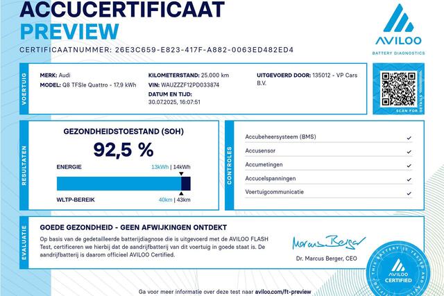 Audi Q8 55 TFSI e quattro Pro Line Panoramadak | Head up | Selections