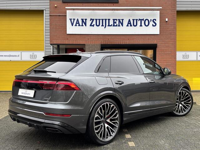 Audi Q8 55 TFSIe 394pk S-Line Pano 4W 23" Trekhaak B&O Soft Matrix