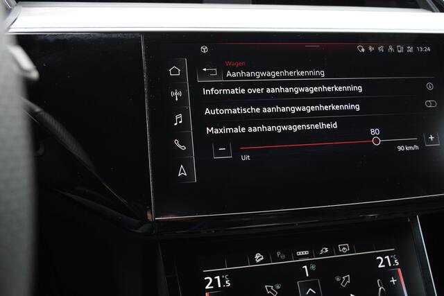 Audi Q8 e-tron 55 Quattro / 2x S-line/ Luchtvering/ Standkachel/ Top View/ Trekhaak/ Panoramadak/ 300kW (408PK)