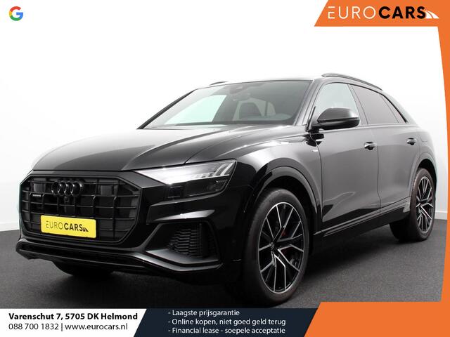 Audi Q8 55 TFSI e quattro Pro Line S Competition Plus | Leder | Carbon Pack | LED | Adaptief cruise control | 381 PK | Navigatie | Climate control | 360* camera | Elektrische achterklep