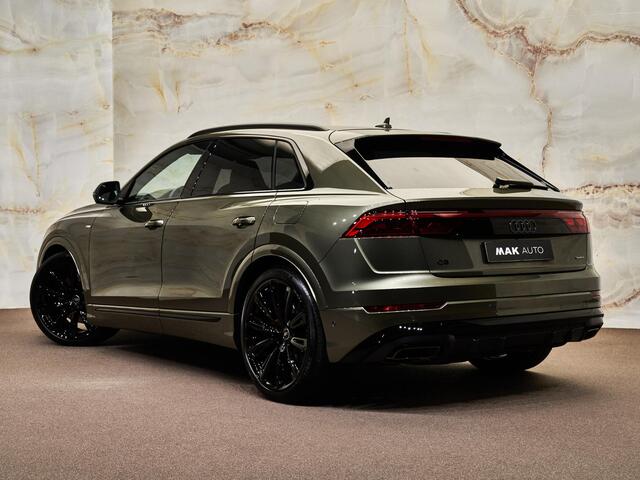 Audi Q8 60 TFSI e Quattro Pro Line S Competition, Audi Exclusive, Full PPF, pano, 4W-best, B&O, OLED, S sportstoelen, Laserlicht, tr.haak, 23", NP170k