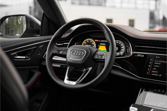Audi Q8 60 TFSI e ABT Aero Competition | Audi Exclusive Brand Hatch grey | Advanced onderstel | Stoelventilatie + massagefunctie | Uitgebreid lederpakket | Carbon | Head up | B&O | Servosluiting