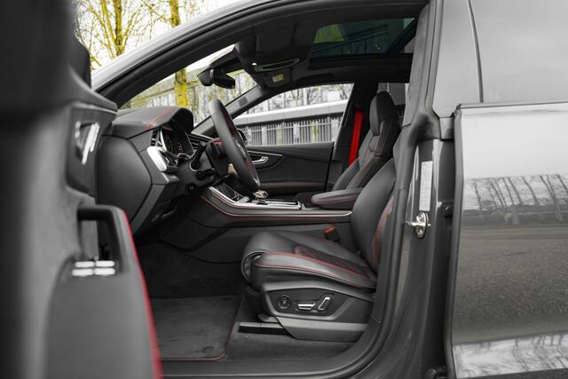 Audi Q8 60 TFSI e ABT Aero Competition | Audi Exclusive Brand Hatch grey | Advanced onderstel | Stoelventilatie + massagefunctie | Uitgebreid lederpakket | Carbon | Head up | B&O | Servosluiting