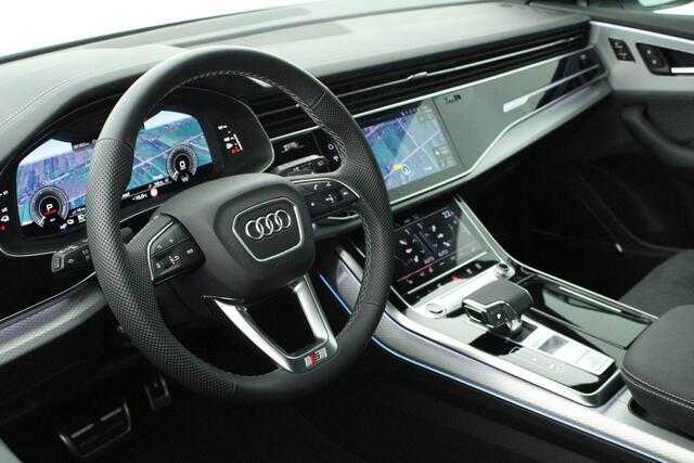 Audi Q8 55 TFSI e 394pk quattro Pro Line S 360Camera Laser Led Sluithulp B&O Keyless Virtual Cockpit Navigatie Panoramadak 2x S-Line
