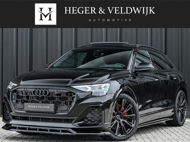 Audi Q8 55 TFSI e quattro Pro Line S | Memory seats | 360 Camera | Keyless | Soft close | Adaptive cruise | Panoramadak | B&O sound | Achterbank verwarmd | Ambiance interieur | El. trekhaak