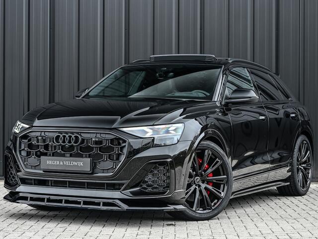 Audi Q8 55 TFSI e quattro Pro Line S | Memory seats | 360 Camera | Keyless | Soft close | Adaptive cruise | Panoramadak | B&O sound | Achterbank verwarmd | Ambiance interieur | El. trekhaak