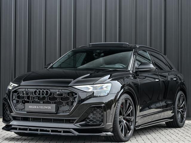 Audi Q8 55 TFSI e quattro Pro Line S | Memory seats | 360 Camera | Keyless | Soft close | Adaptive cruise | Panoramadak | B&O sound | Achterbank verwarmd | Ambiance interieur | El. trekhaak