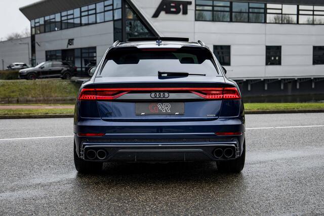Audi Q8 55 TFSIe 465 pk ABT Aero Pro Line S | ABT Power S 465pk | Panoramadak | Carbon exterieur pakket | Uitgebreid leder pakket | Rode stiksels | B&O premium | panorama dak | Matrix LED | massage | S-Sportstoelen