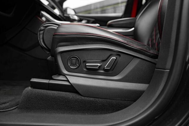 Audi Q8 55 TFSIe 465 pk ABT Aero Pro Line S | ABT Power S 465pk | Panoramadak | Carbon exterieur pakket | Uitgebreid leder pakket | Rode stiksels | B&O premium | panorama dak | Matrix LED | massage | S-Sportstoelen