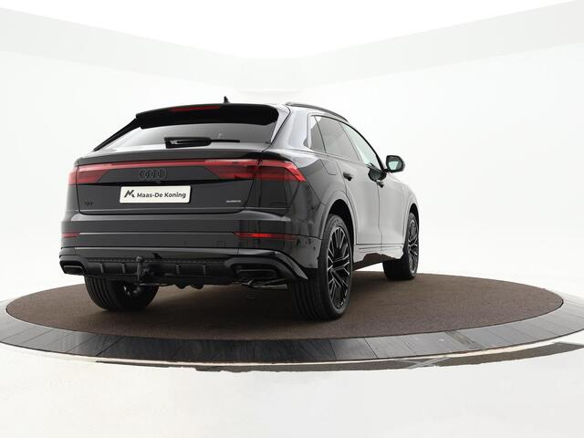 Audi Q8 55 TFSI e quattro Pro Line S 394 PK · B&O Premium 3D · Vierwielbesturing · Assist parking plus, remote · Trekhaak elek. wegklapbaar