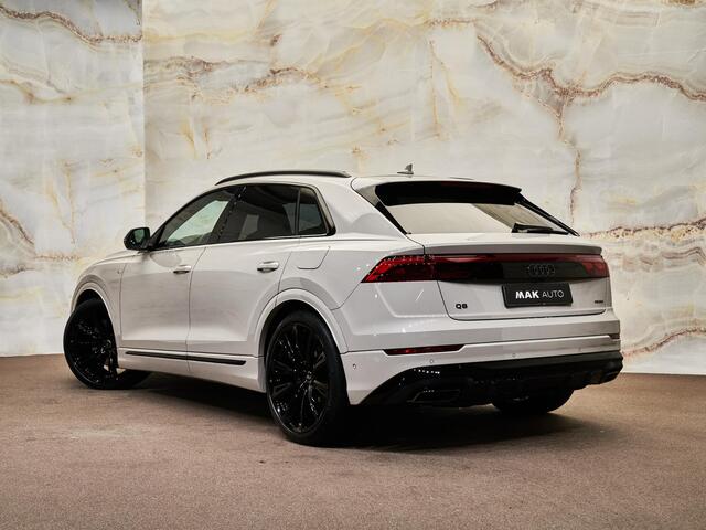 Audi Q8 60 TFSI e Quattro Pro Line S Competition, Audi Exclusive, pano, 4W-best, B&O adv., Luchtv., OLED, S sportstoelen, Laserlicht, 23", NP172k