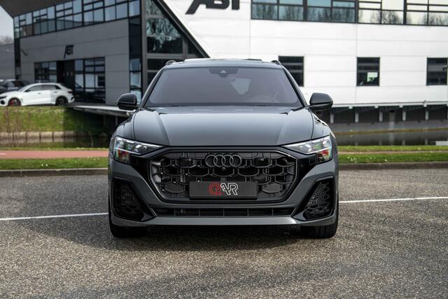 Audi Q8 60 TFSI e quattro Pro Line S Competition | Audi Exclusive Nano grey | Advanced onderstel | Stoelventilatie + massagefunctie | Uitgebreid lederpakket | Carbon | Head up | B&O | Servosluiting