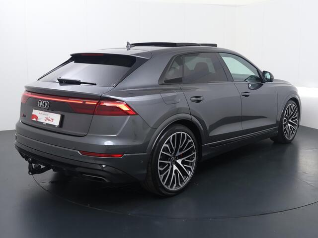 Audi Q8 Pro Line S 55 TFSI e quattro tiptronic | SoH 97% | Bang & Olufsen premium | Interieurpakket Leder | Velgen multispaaks 23 Inch | Glazen panoramadak | Trekhaak en aanhangerassistent |