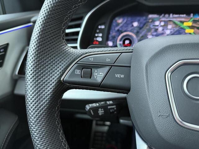 Audi Q8 Pro Line S 55 TFSI e quattro tiptronic | SoH 97% | Bang & Olufsen premium | Interieurpakket Leder | Velgen multispaaks 23 Inch | Glazen panoramadak | Trekhaak en aanhangerassistent |