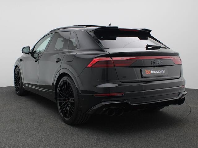 Audi Q8 60 TFSI e quattro ABT Aero Competition 490PK ABT-Pakket, 23" Lichtmetaal HR-design, Panoramadak, 360 gr. Camera, Soft-Close, Trekhaak, Leder, Head-Up, Stoelventilatie, Luchtvering