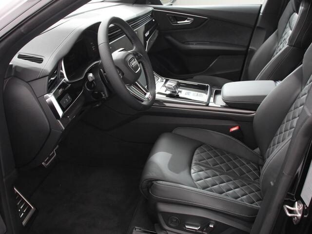 Audi Q8 55 TFSI e quattro Pro Line S Competition Plus | Leder | Carbon Pack | LED | Adaptief cruise control | 381 PK | Navigatie | Climate control | 360* camera | Elektrische achterklep