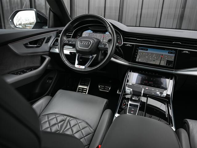 Audi Q8 60 TFSI e quattro Pro Line S Competition | Panorama dak | S-Seats | Head-up | 360 Camera | Soft-close | Keyless | Full styling | Ambiance interieur | B&O sound | Trekhaak | Adaptive cruise