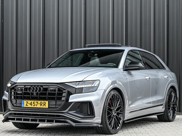 Audi Q8 60 TFSI e quattro Pro Line S Competition | Panorama dak | S-Seats | Head-up | 360 Camera | Soft-close | Keyless | Full styling | Ambiance interieur | B&O sound | Trekhaak | Adaptive cruise
