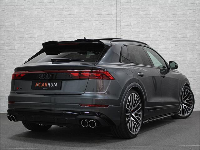 Audi Q8 60e 490pk Competition RS-Stoelen | OLED | Laser | SQ8 Uitgevoerd | Massage | Ventilatie | Valcona Leder+ Pakket | B&O Sound | 4WS Achteras Besturing | 23'' | Alcantara hemel | Head-Up | Soft-Close | Panodak | 2x Memory | Trekhaak | Keyless-Entry | Luchtve