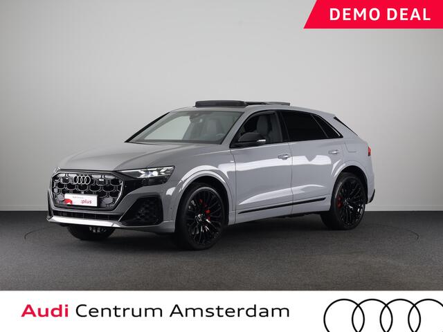 Audi Q8 60 TFSI e quattro Pro Line S Competition 490 PK | Panoramadak | Vier wiel besturen | Exclusive lak | Stoel ventilatie | Verlengde garantie |