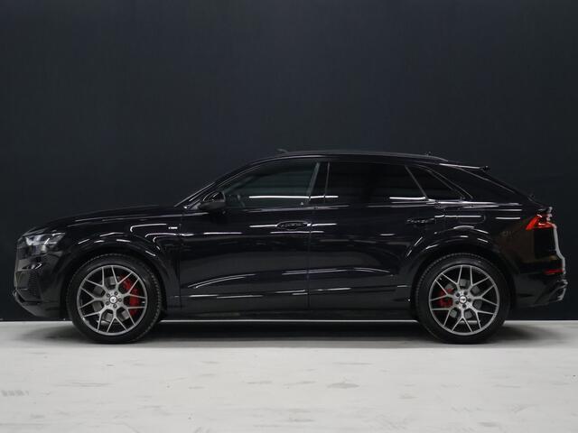 Audi Q8 60 TFSI e quattro Competition [SCHUIFDAK, RS STOELEN, B&O, TREKHAAK, APPLE CARPLAY, MEMORY SEATS, HEAD-UP, LEDEREN SPORTSTOELEN, STOELVERKOELING, STUURVERWARMING, 360 CAMERA, ADAPTIVE CRUISE, NIEUWSTAAT]