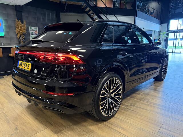 Audi Q8 60 TFSI e Quattro ProLine S Competition PHEV|HUD|23 INCH|LUCHTVERING|SOFTCLOSE|PANO|LEDER PAKKET|4WIEL STURING||EXTRA SET WINTERWIELEN & DAKDRAGERS|