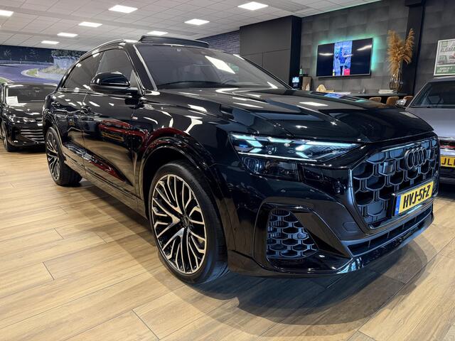 Audi Q8 60 TFSI e Quattro ProLine S Competition PHEV|HUD|23 INCH|LUCHTVERING|SOFTCLOSE|PANO|LEDER PAKKET|4WIEL STURING||EXTRA SET WINTERWIELEN & DAKDRAGERS|