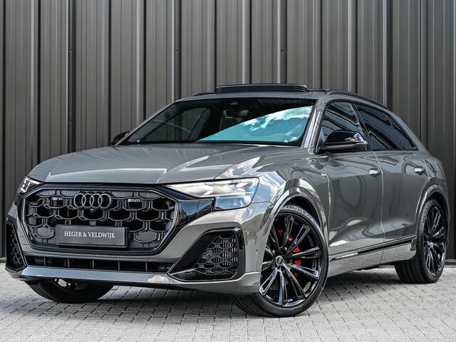 Audi Q8 60 TFSI e quattro Pro Line S Competition | B&O advanced | Audi exclusive | 5 jaar garantie | Panoramadak | massage stoelen | 4 wiel besturing | Alcantara hemel | Soft-close | Elektr. Trekhaak | Achteras besturing | Oled achterlichte