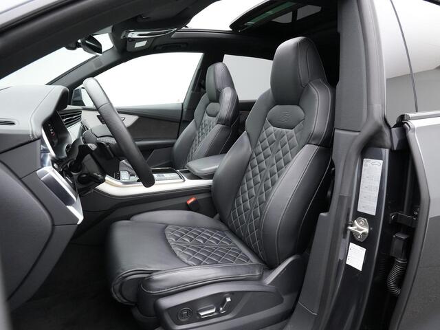 Audi Q8 60 TFSI e Quattro Pro Line S Competition / S-Line | Panoramadak | Trekhaak | Sportstoelen plus | Geheugenstoel | Bang & Olufsen | 360 Camera | HD Matrix LED