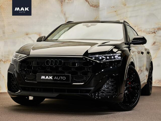 Audi Q8 60 TFSI e Quattro Pro Line S Competition, pano, 4W-best, B&O adv., Luchtv., tr.haak, OLED, S sportstoelen, Laserlicht, 23",