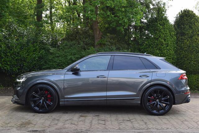 Audi Q8 55 TFSI e quattro S-line | HUD | RS-stoelen | Stoelkoeling | Panoramdak | Trekhaak