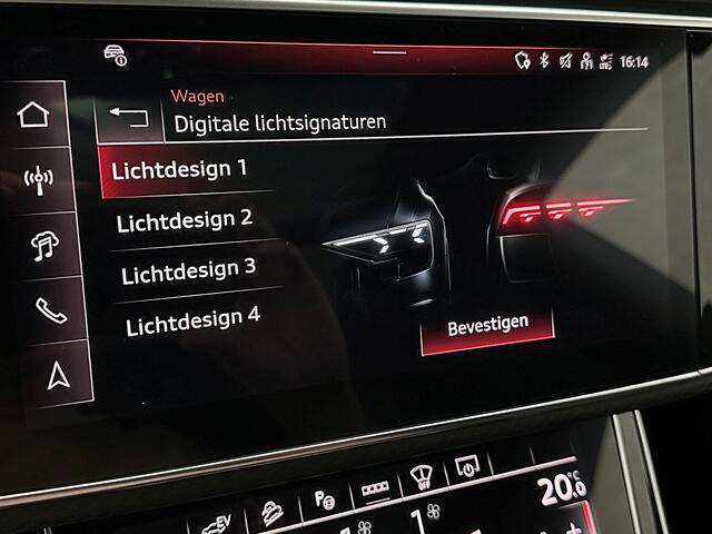 Audi Q8 60e 490pk Competition RS-Stoelen | 4WS Achteras Besturing | OLED | Laser | SQ8 Uitgevoerd | Massage | Ventilatie | Valcona Leder+ Pakket | B&O Sound | 23'' | Alcantara hemel | Head-Up | Soft-Close | Panodak | 2x Memory | Trekhaak | Keyless-Entry | Luchtve