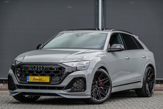 Audi Q8 60 TFSI-e 490Pk | Quattro | Competition | Luchtvering | Panoramadak | 'S' Sportstoelen | 23'' Vossen
