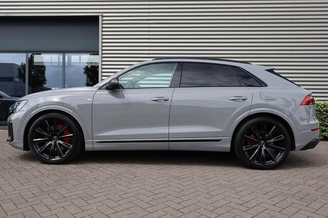 Audi Q8 60 TFSIe Nardogrijs l B&O l Trekhaak l Carbon l 23