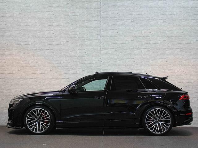 Audi Q8 60e 490pk Full Options! RS Massage Seats | 4WS | OLED | Laser-LED | Carbon | Ventilatie | Valcona Leder+ Pakket | B&O Sound | 23'' | Alcantara hemel | Head-Up | Soft-Close | Panodak | 2x Memory | Trekhaak | Keyless-Entry | Luchtvering | Nw.Pr. 160.000,= |